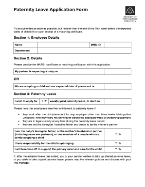 Sss Paternity Leave Form