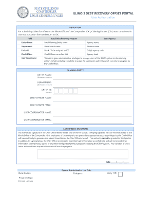 Idrop Illinois  Form