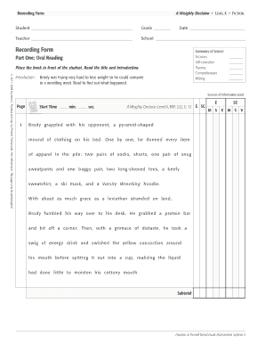 A Weighty Decision Book  Form