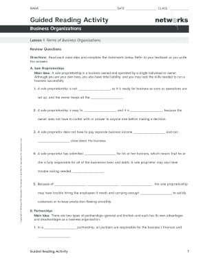 Answer Key Mcgraw Hill Networks Guided Reading Activity Answers  Form