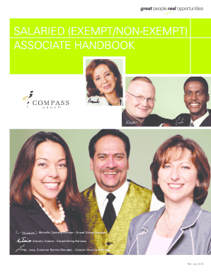 Compass Group Handbook  Form