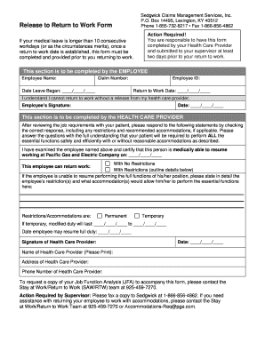 Sedgwick Claims Management Services, Inc  Form