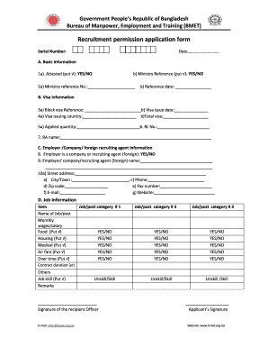 Bmet Registration  Form