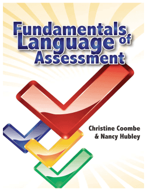 Fundamentals of Language Assessment Manual by Coombe and Hubleydoc Uruguayeduca Edu  Form