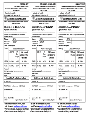 Aibe Challan  Form