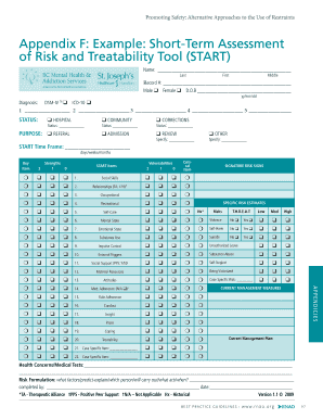 Risk Assessment Template Examples  Form