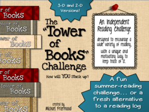 Tower of Books Template  Form