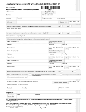 U1 Form