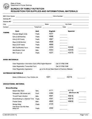 Il Il Informational Form Dhs