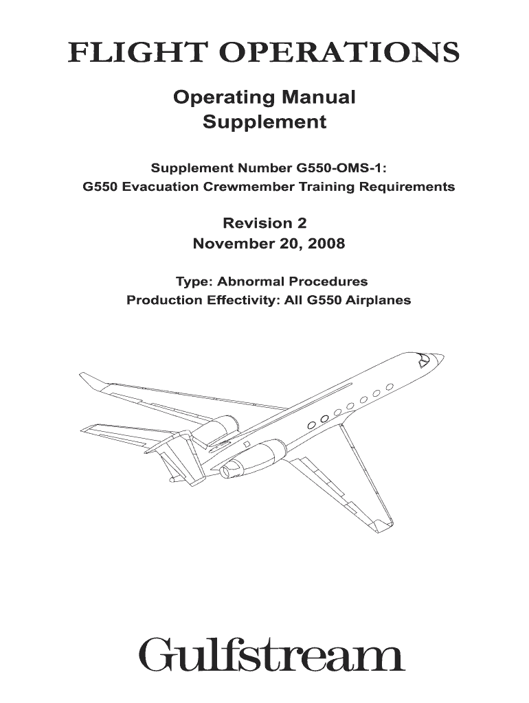  Gulf Stream G550 2008-2024