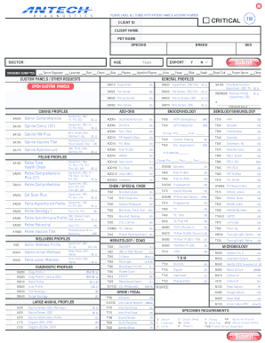 Antech Form