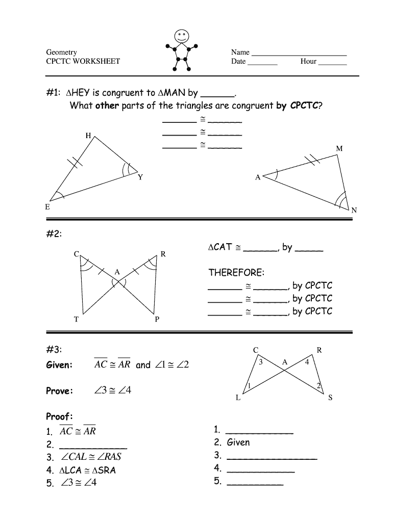 Cpctc Worksheet  Form