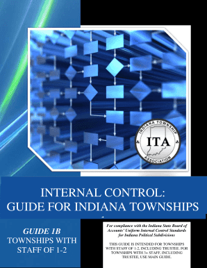  INTERNAL CONTROL GUIDE for INDIANA TOWNSHIPS 1  Indianatownshipassoc 2016-2024