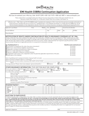 Terminated Termination  Form