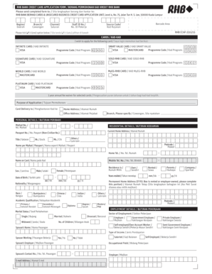 Rhb Form Download