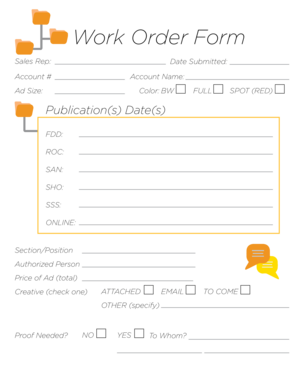 Work Order Form Staticdjlmgdigitalcom