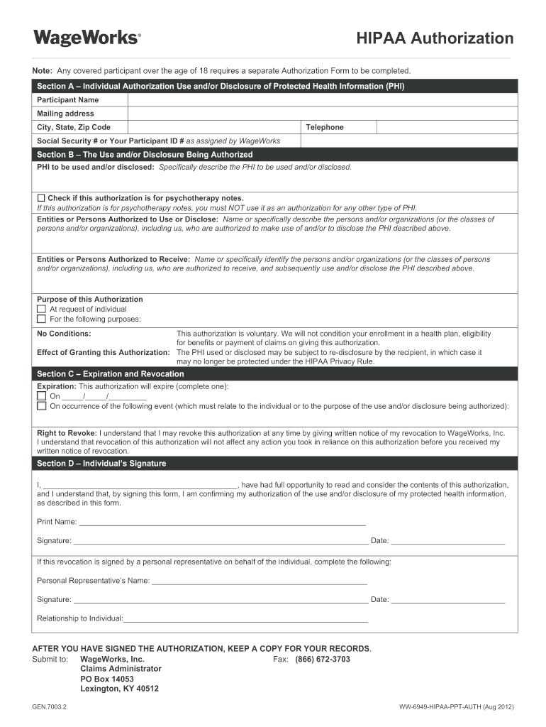 Get and Sign Authorization Described 2012-2022 Form