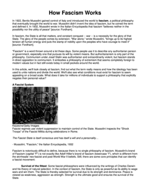 How Fascism Works PDF Download  Form