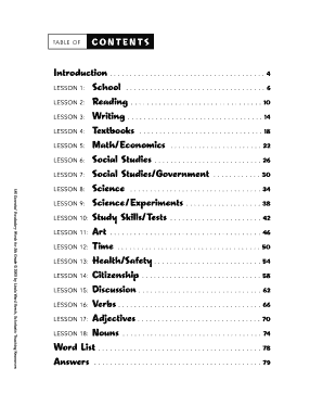 180 Essential Vocabulary Words for 5th Grade PDF  Form