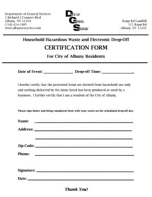 Albanyrecyclescom Form