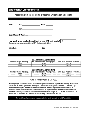  Employee HSA Contribution Form 20110526 HealthEquity 2011