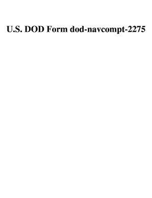 Navcompt 2275  Form