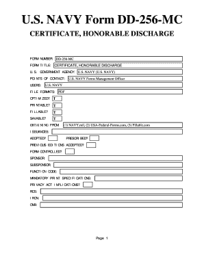 Dd Form 256 Download