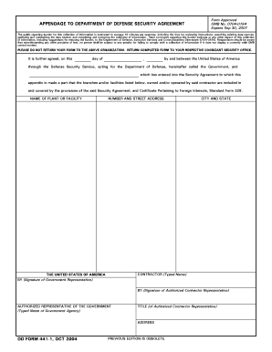 Dd 441 1  Form