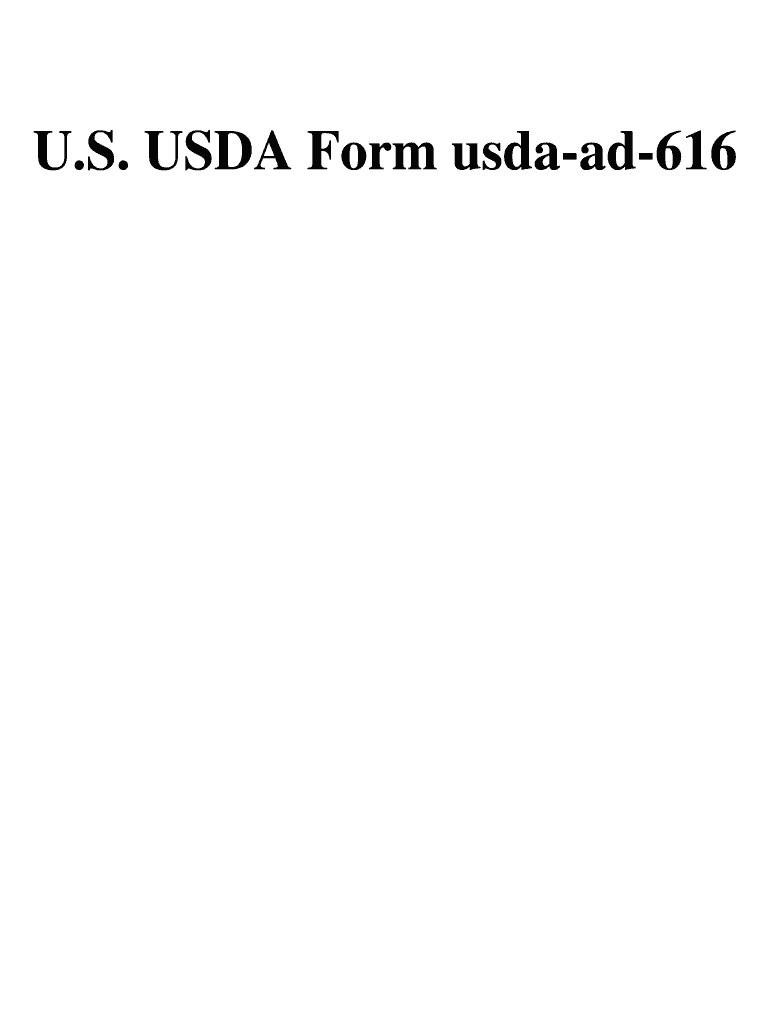 Ad 616 Form