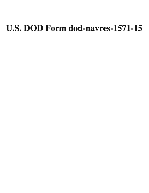 Navres 1571 15 Fillable  Form