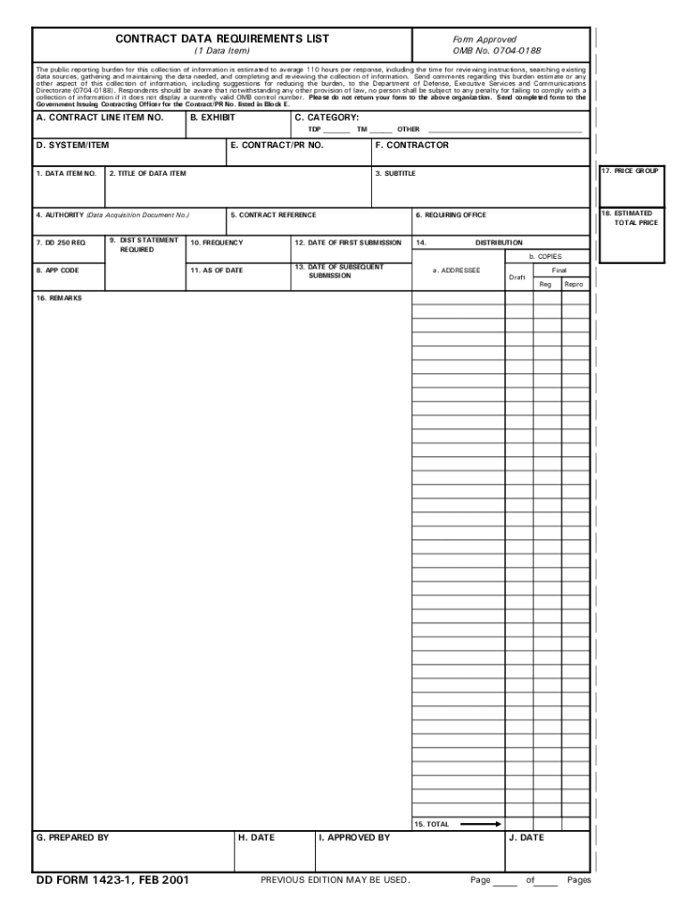 Get and Sign Dd1423 2001-2022 Form