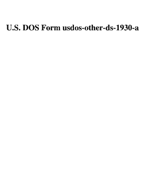 Ds 1930  Form