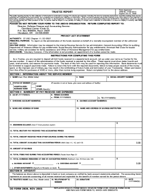 OMB Burden Statement FDA Form 3540