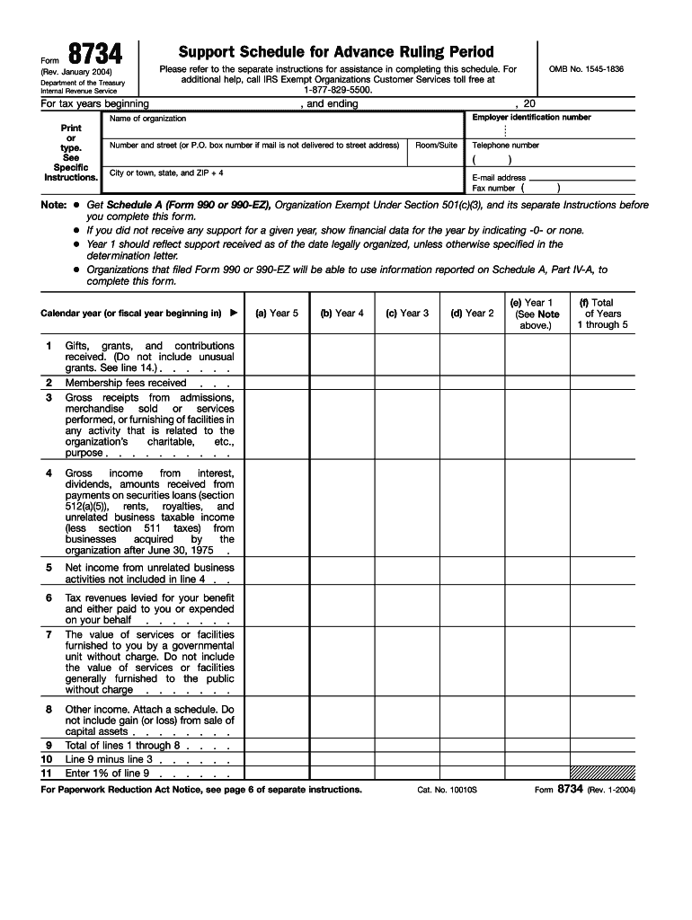 8734 form