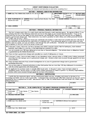 Dd 2883 Fillable  Form