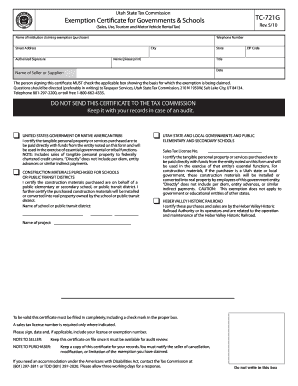 Tc 721g  Form