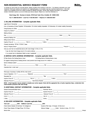 load duke energy sheet residential form management sheets non service template forms sign fill printable signnow pdffiller