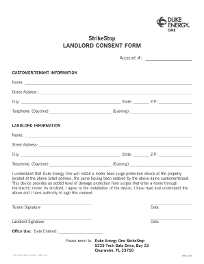 Landlord Consent Form