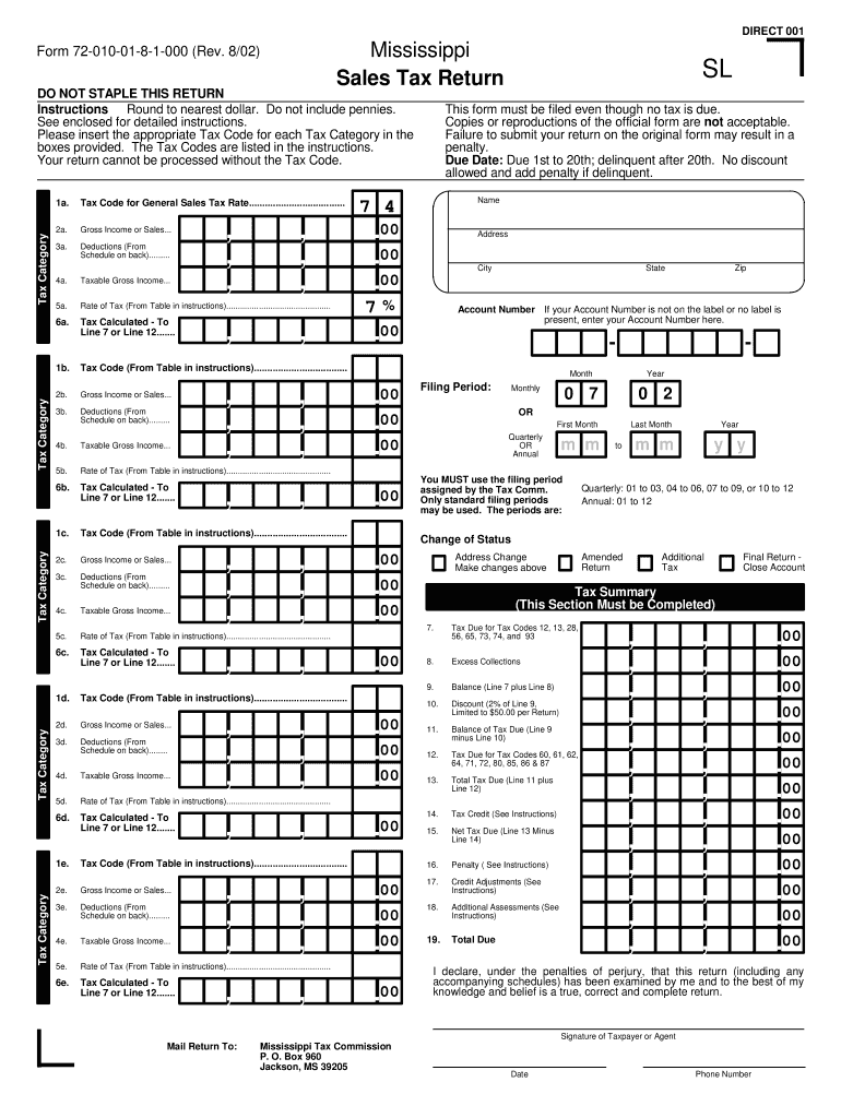  Ms Sales Tax Form 2002