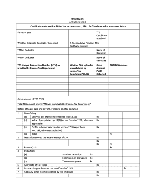 Form No 16