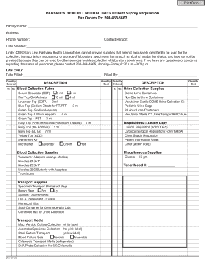  Lab Slip Template 2012-2024