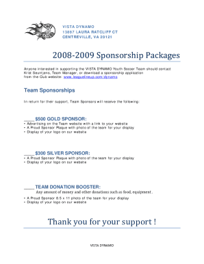 example team sponsorship form - Yahoo Image Search Results in 2023