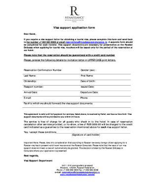 Loden Hotel Work Application Form