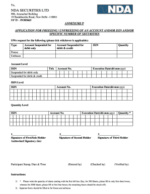 Asset Allocation Form for Employees in Word Format