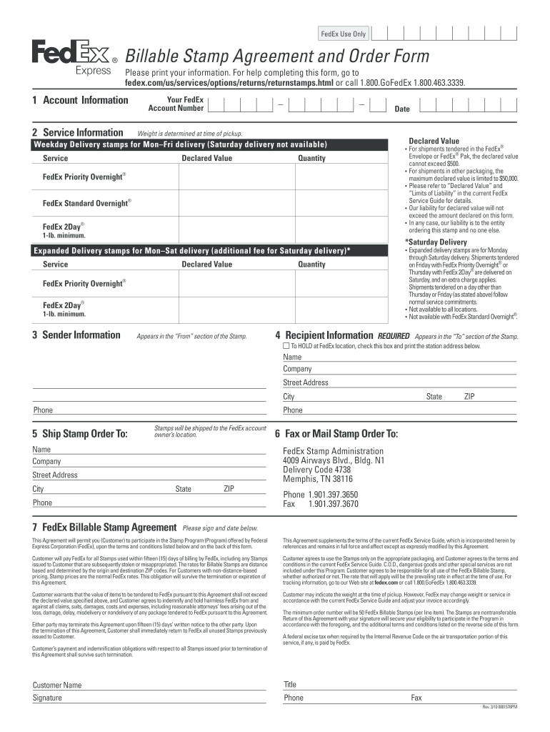  Stamp Agreement 2010