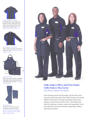 Fedex Uniform Catalog