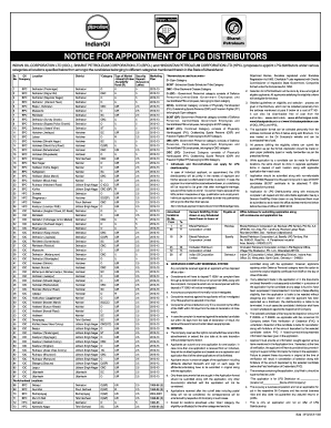 Lpg Gas Dealership Advertisement  Form