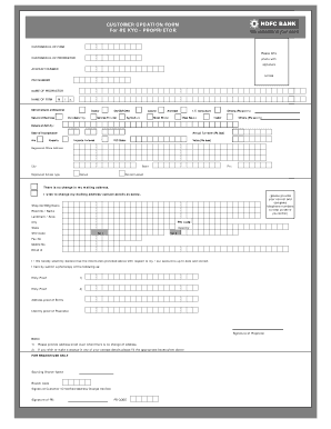 Kyc Form Fill Up Image