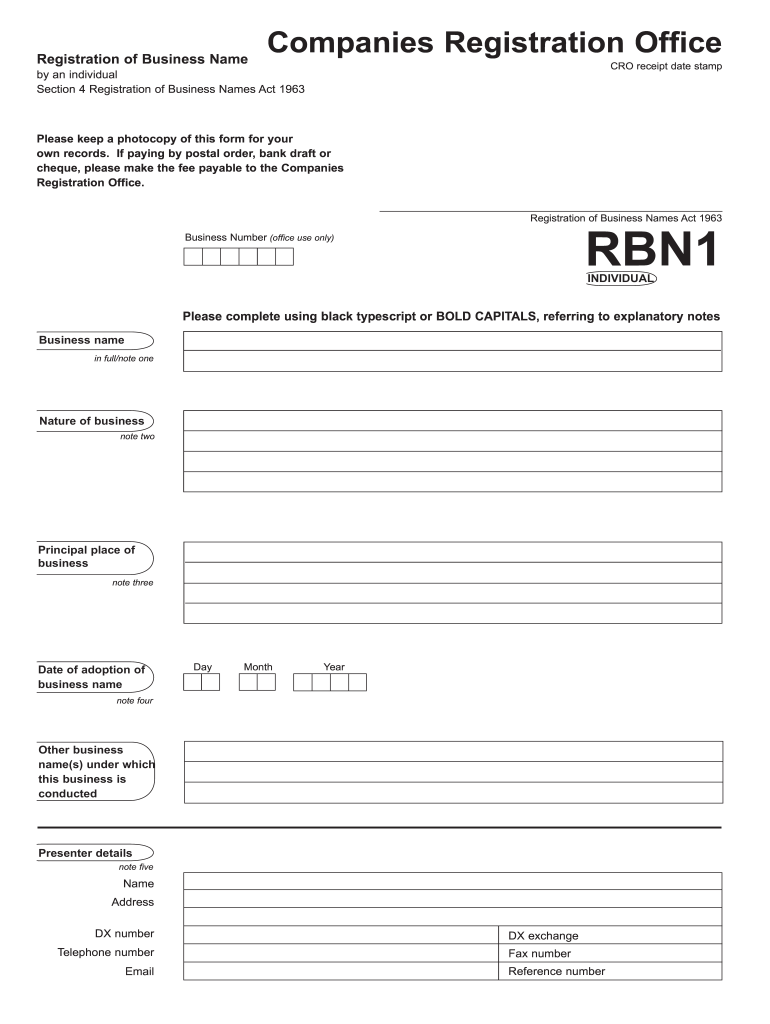 Business Name Cro  Form: get and sign the form in seconds