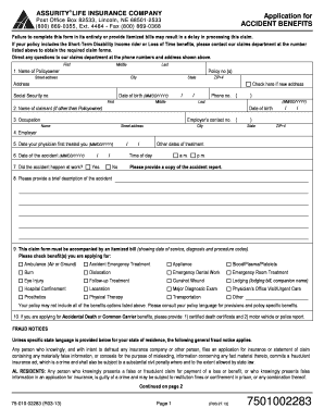 Assurity Wellness Claim  Form